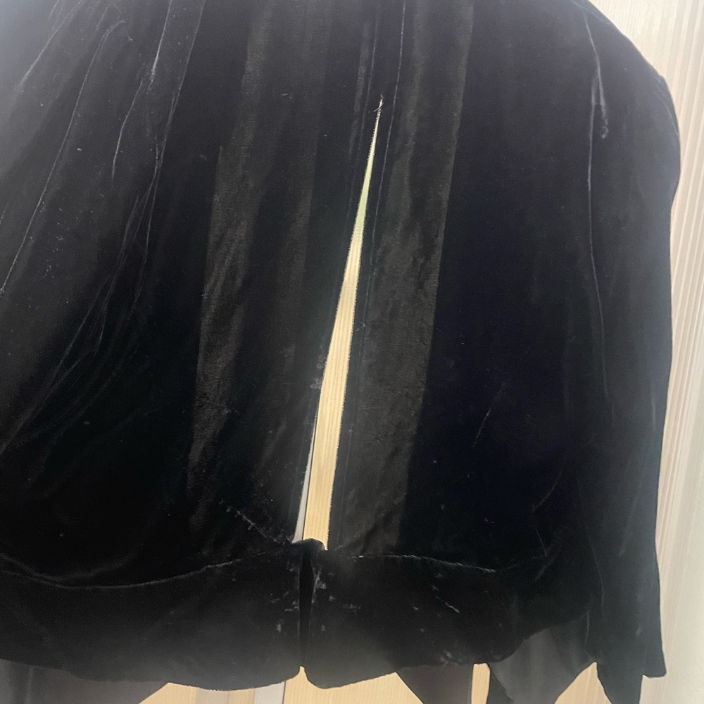 Vintage velvet jacket size 14 by WRII - Picture 4 of 6